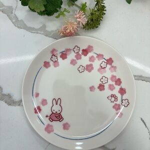 Sold:Sakura🌸🐰Miffy Ceramic Plate